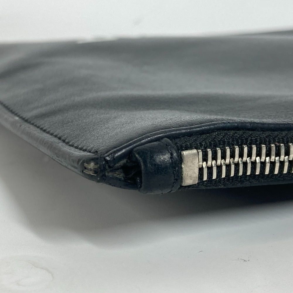 Saint Laurent Paris Saint Laurent Paris 397294 Logo Zippered Carrying Case Pouch Briefcase Clutch Bag Leather Men Size ONE SIZE - 10 Thumbnail