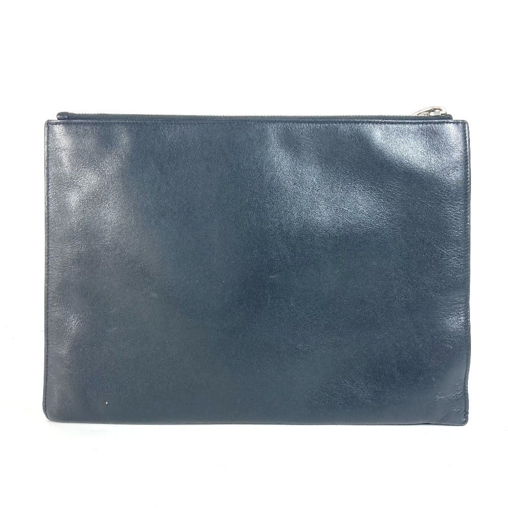 Saint Laurent Paris Saint Laurent Paris 397294 Logo Zippered Carrying Case Pouch Briefcase Clutch Bag Leather Men Size ONE SIZE - 2 Thumbnail
