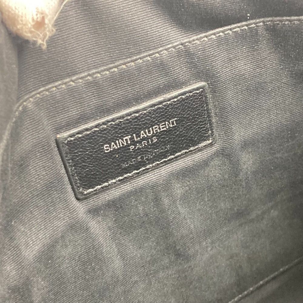 Saint Laurent Paris Saint Laurent Paris 397294 Logo Zippered Carrying Case Pouch Briefcase Clutch Bag Leather Men Size ONE SIZE - 13 Thumbnail