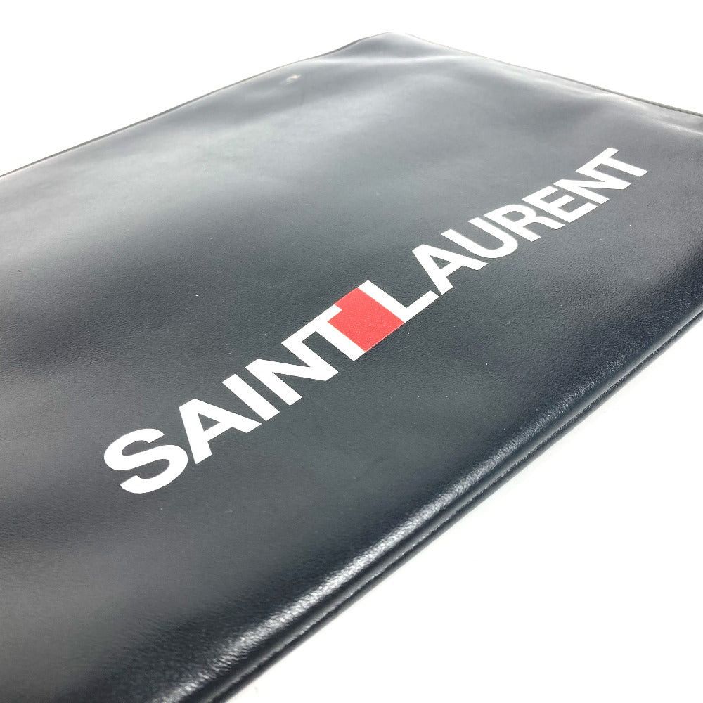 Saint Laurent Paris Saint Laurent Paris 397294 Logo Zippered Carrying Case Pouch Briefcase Clutch Bag Leather Men Size ONE SIZE - 5 Thumbnail