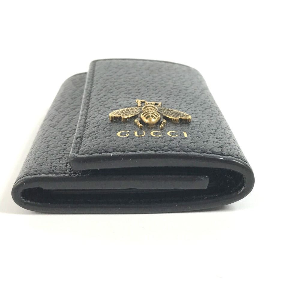 Gucci Gucci 523633 Logo Bee Wasp Six In A Row Key Case Leather Men Size ONE SIZE - 3 Thumbnail