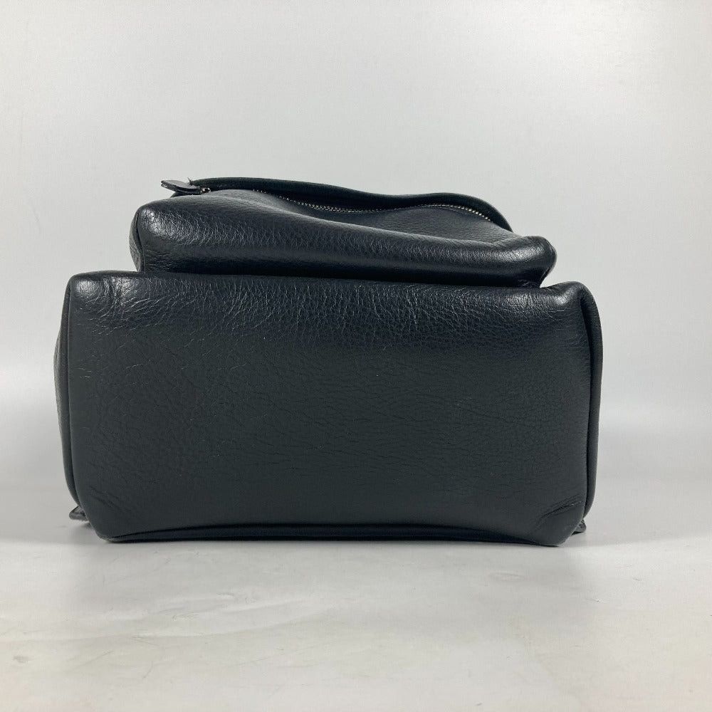 Balenciaga Balenciaga 552379 Everyday Logo Briefcase Backpack Rucksack Leather Men Size ONE SIZE - 5 Thumbnail