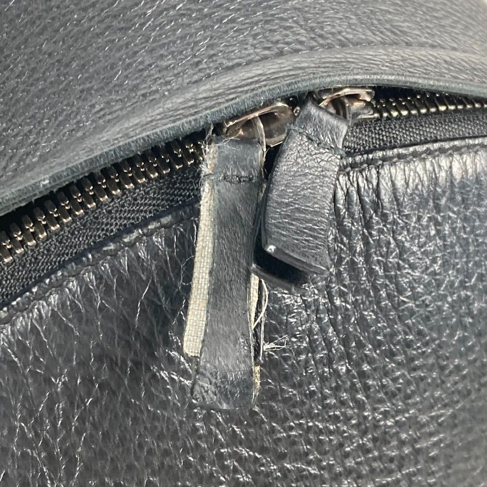 Balenciaga Balenciaga 552379 Everyday Logo Briefcase Backpack Rucksack Leather Men Size ONE SIZE - 9 Thumbnail