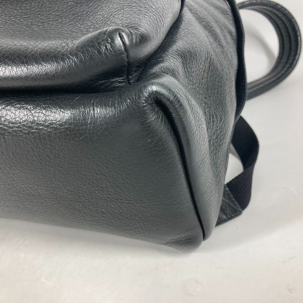 Balenciaga Balenciaga 552379 Everyday Logo Briefcase Backpack Rucksack Leather Men Size ONE SIZE - 6 Thumbnail