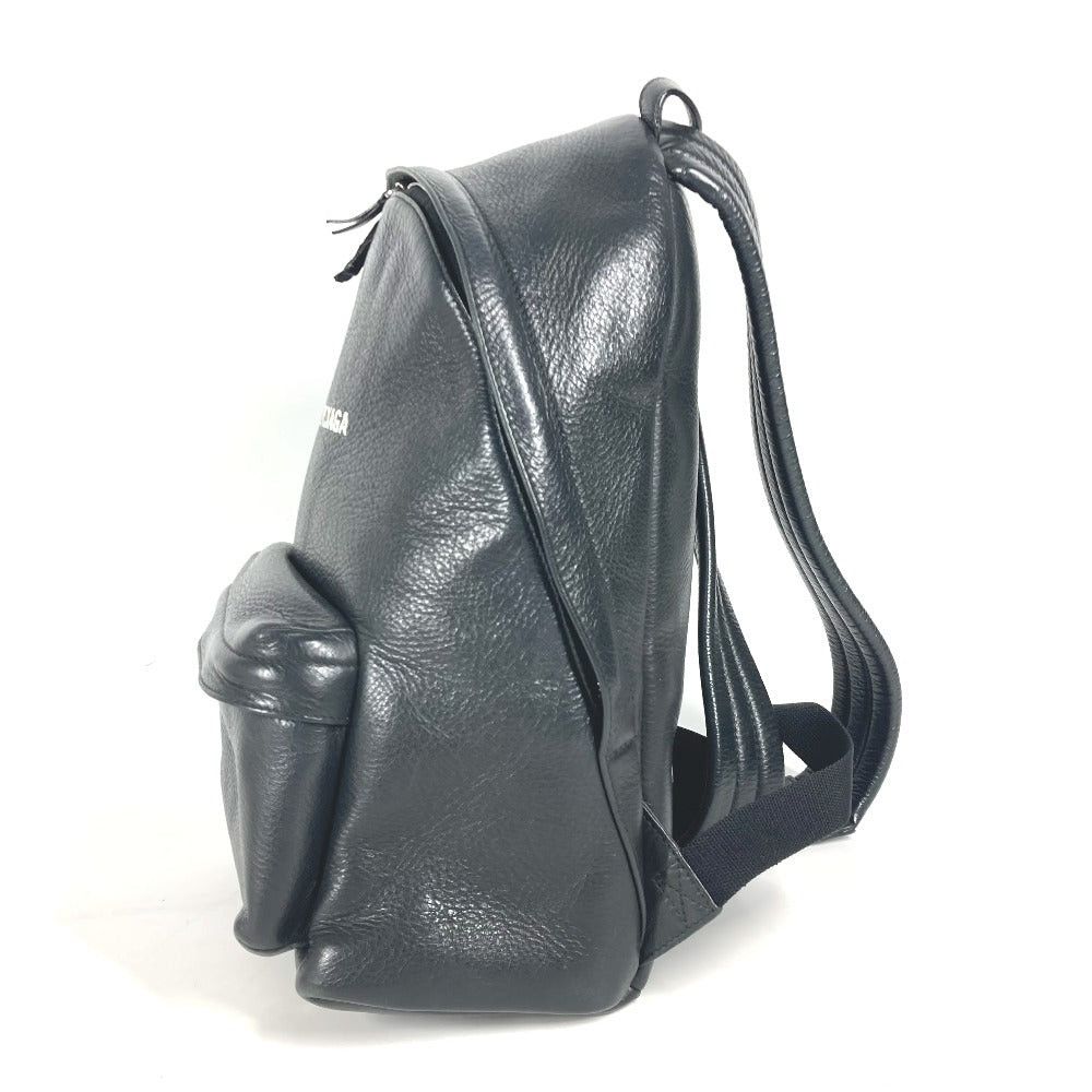 Balenciaga Balenciaga 552379 Everyday Logo Briefcase Backpack Rucksack Leather Men Size ONE SIZE - 3 Thumbnail