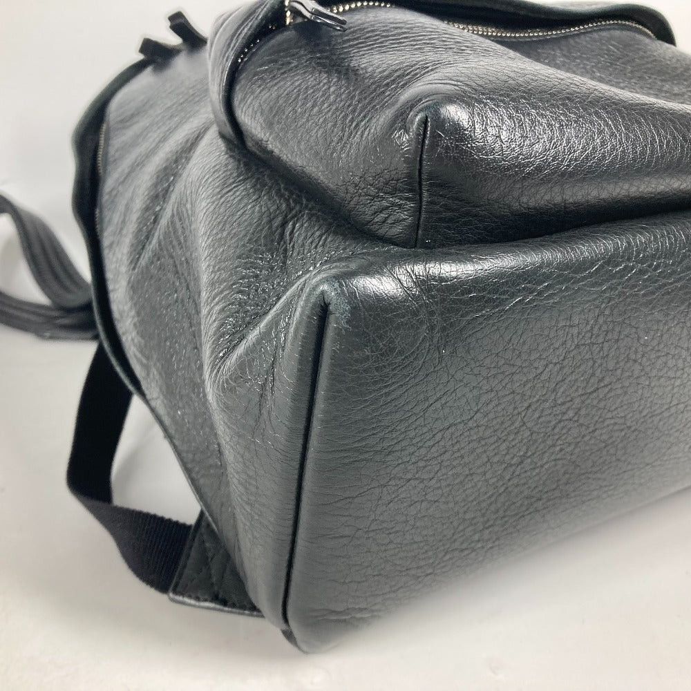 Balenciaga Balenciaga 552379 Everyday Logo Briefcase Backpack Rucksack Leather Men Size ONE SIZE - 7 Thumbnail