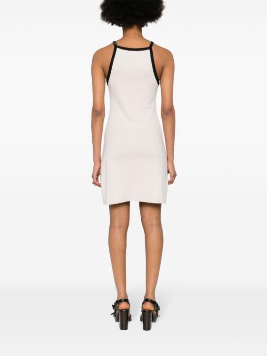 Courreges COURREGES Women Mid Skirts 124JRO364 JS0070B093 Beige Size M / US 6-8 / IT 42-44 - 3 Thumbnail