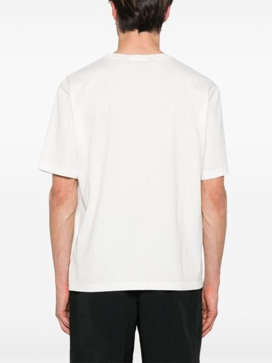 Palm Angels PALM ANGELS Men T-Shirts PMAA089S24JER001 0303 White Size US L / EU 52-54 / 3 - 2 Thumbnail