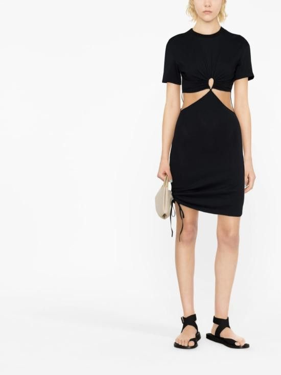 Nensi Dojaka NENSI DOJAKA Women Mid Skirts DR110 BLACK Black Size S / US 4 / IT 40 - 4 Thumbnail