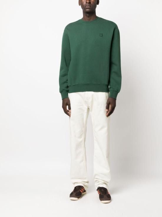 Maison Kitsune MAISON KITSUNE Men Hoodies LM00302 KM0307P399 Green Size US M / EU 48-50 / 2 - 2 Thumbnail