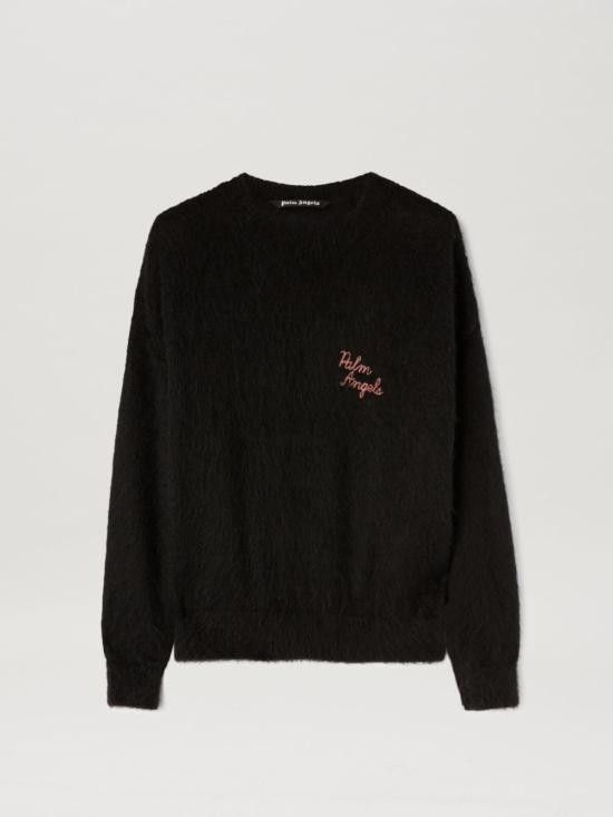 Palm Angels PALM ANGELS Men Sweater PMHE007F22KNI002 1032 Black Size US M / EU 48-50 / 2 - 3 Thumbnail