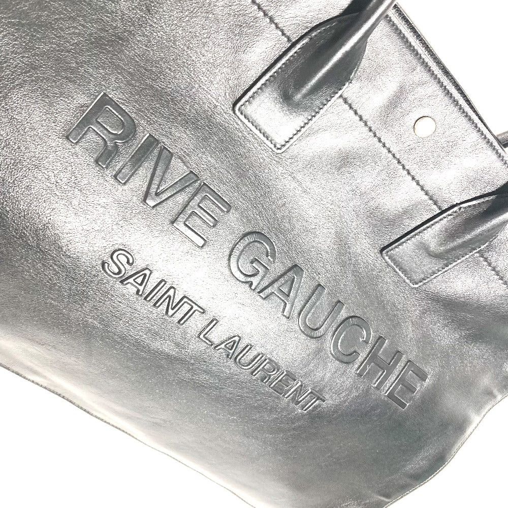 Saint Laurent Paris Saint Laurent Paris 587273 Logo Liv. Gauche Rive Briefcase Shawl Tote Bag Shoulder Calf Leather Men Size ONE SIZE - 8 Thumbnail