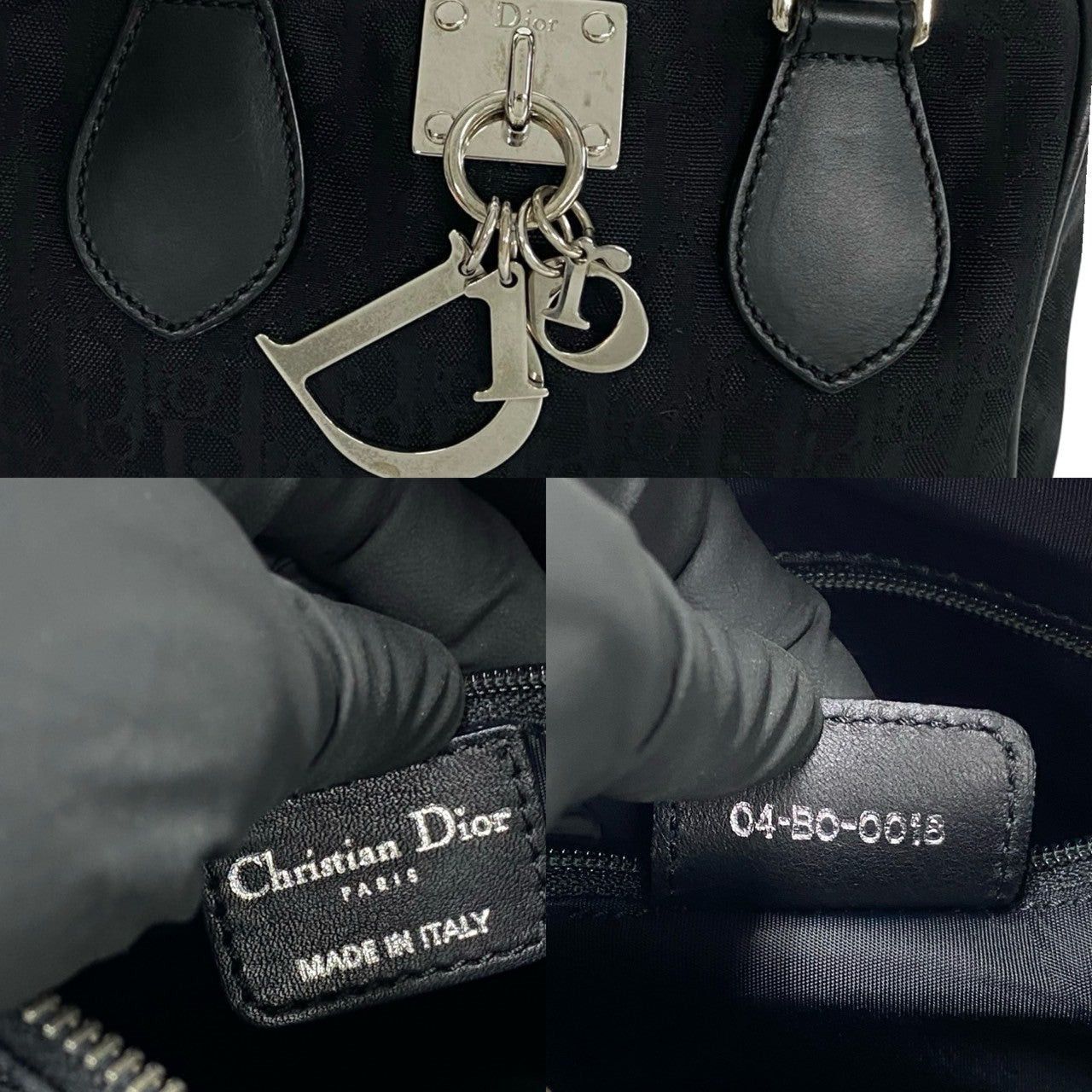 Dior Dior Handbag Black Leather Size ONE SIZE - 3 Thumbnail