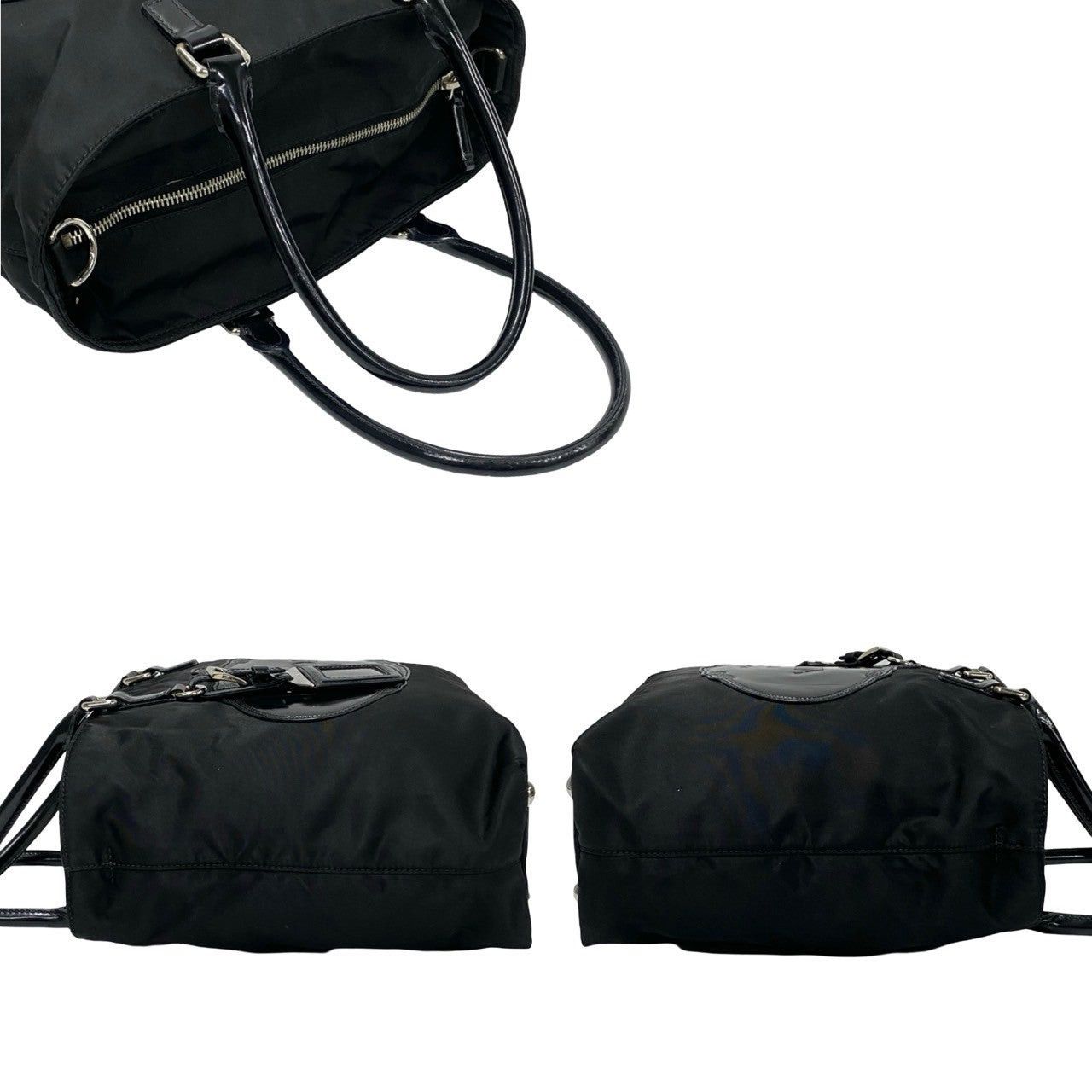 Prada Prada Handbag Black Synthetic Size ONE SIZE - 5 Thumbnail