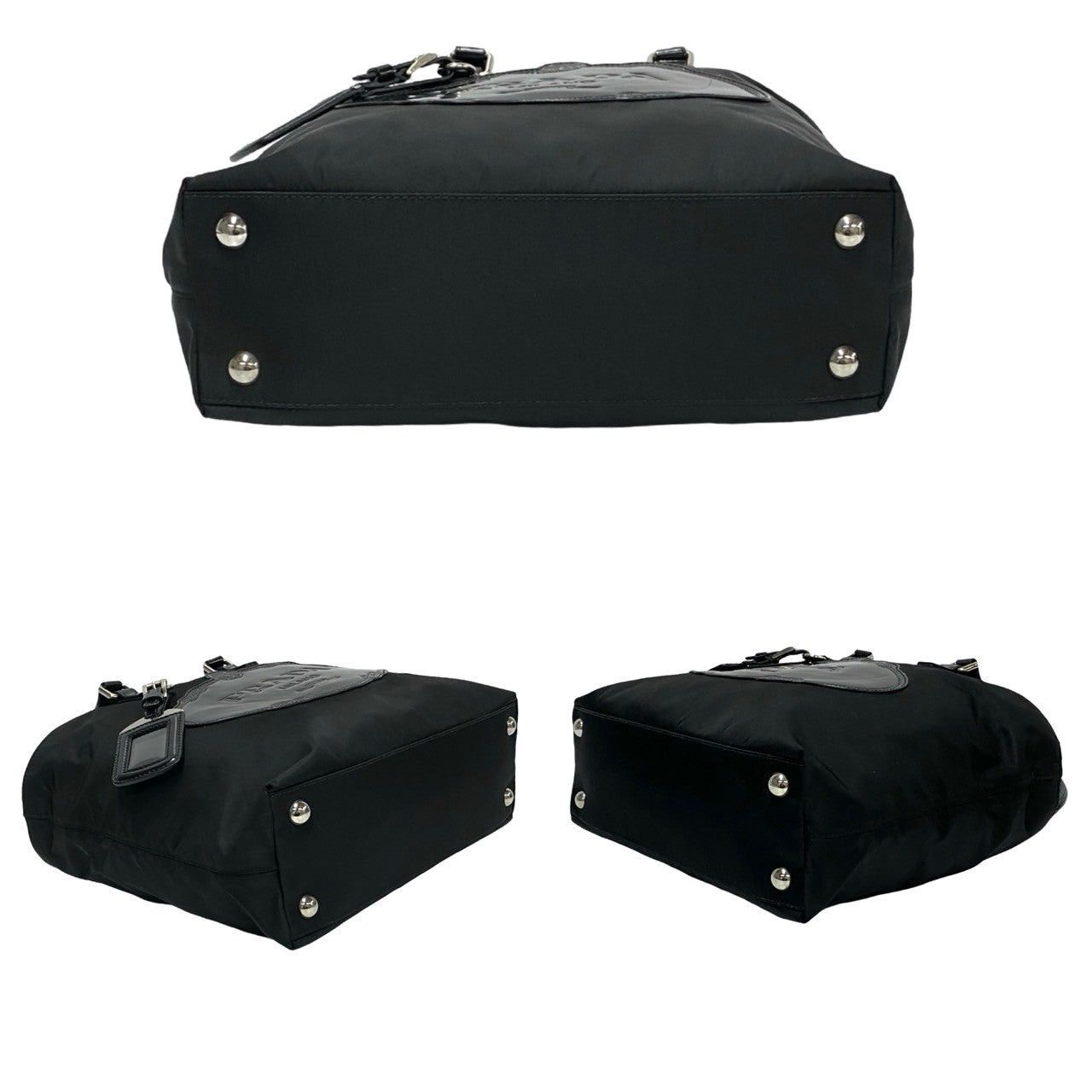Prada Prada Handbag Black Synthetic Size ONE SIZE - 6 Thumbnail