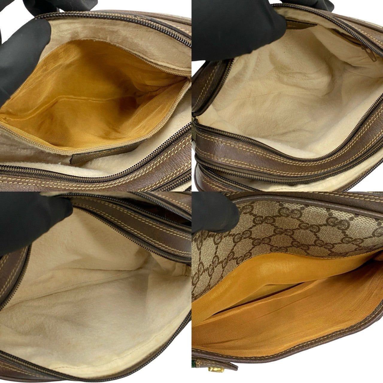 Gucci Gucci Shoulder Bag Brown Leather Size ONE SIZE - 8 Thumbnail