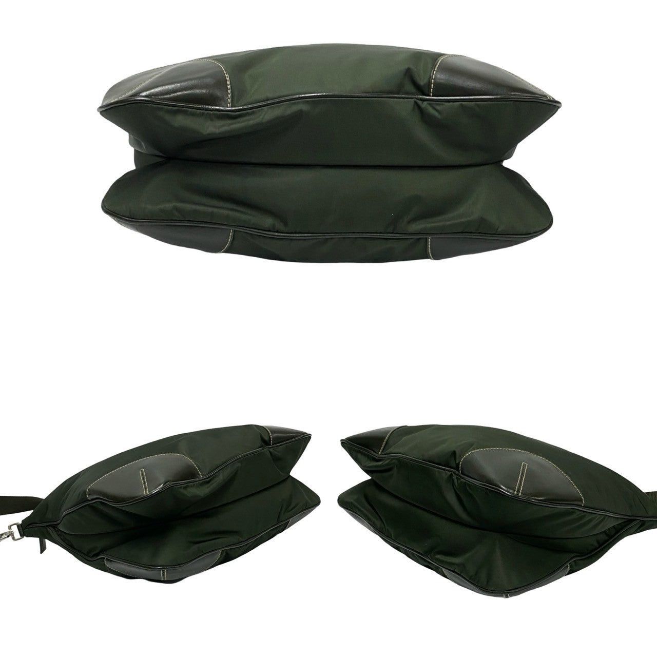 Prada Prada Shoulder Bag Green Synthetic Size ONE SIZE - 6 Thumbnail