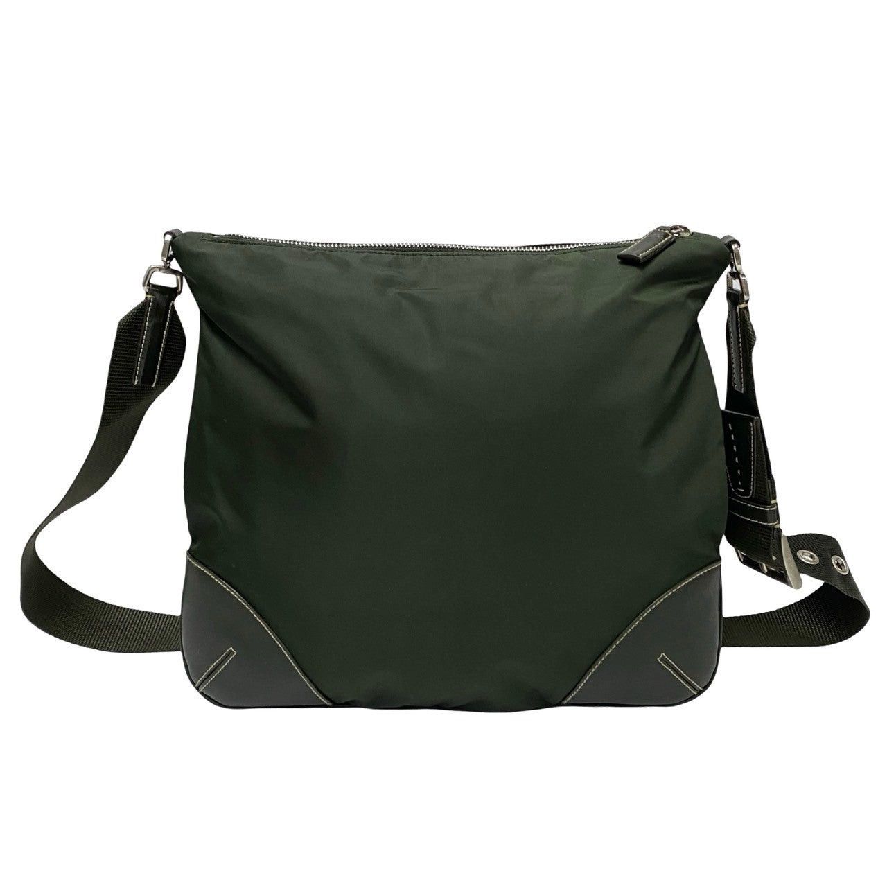 Prada Prada Shoulder Bag Green Synthetic Size ONE SIZE - 4 Thumbnail