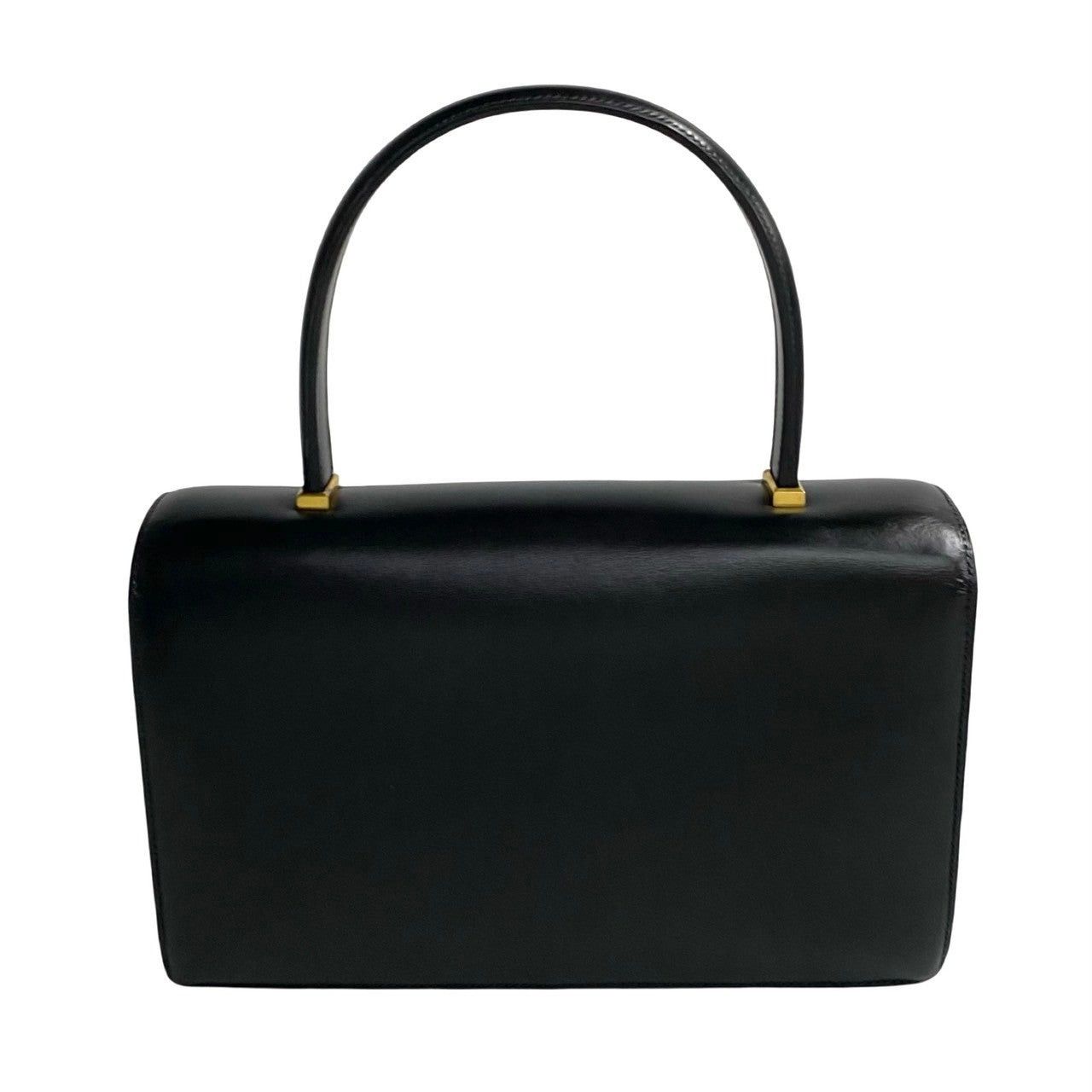 Hermes Hermes Handbag Black Leather Size ONE SIZE - 4 Thumbnail