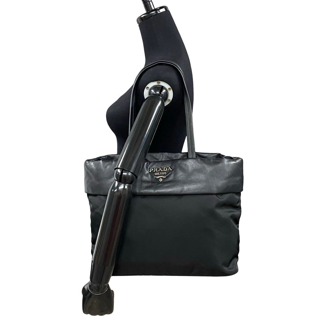 Prada Prada Tote Bag Black Synthetic Size ONE SIZE - 2 Thumbnail