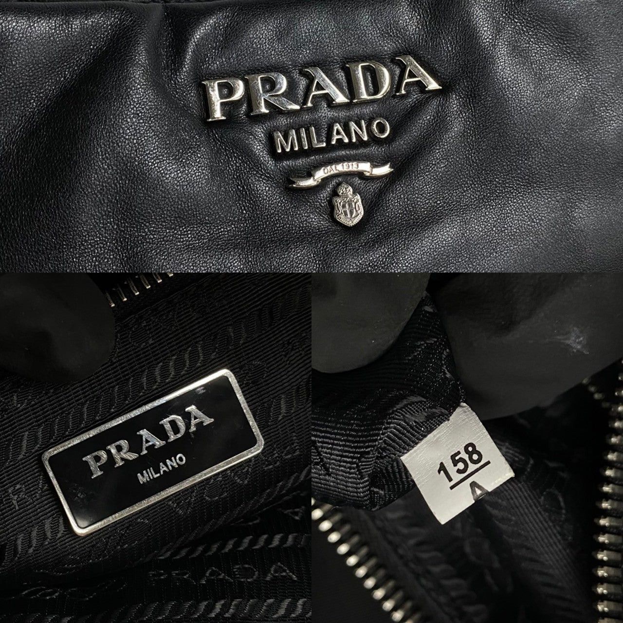 Prada Prada Tote Bag Black Synthetic Size ONE SIZE - 3 Thumbnail