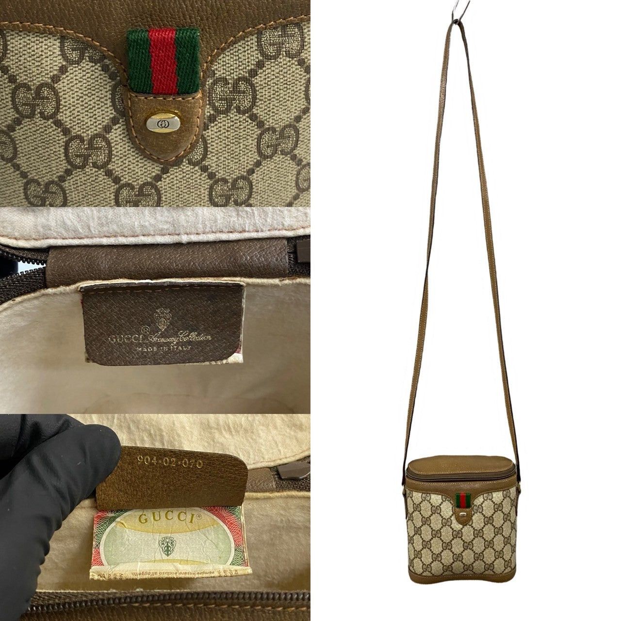 Gucci Gucci Shoulder Bag Brown Leather Size ONE SIZE - 3 Thumbnail