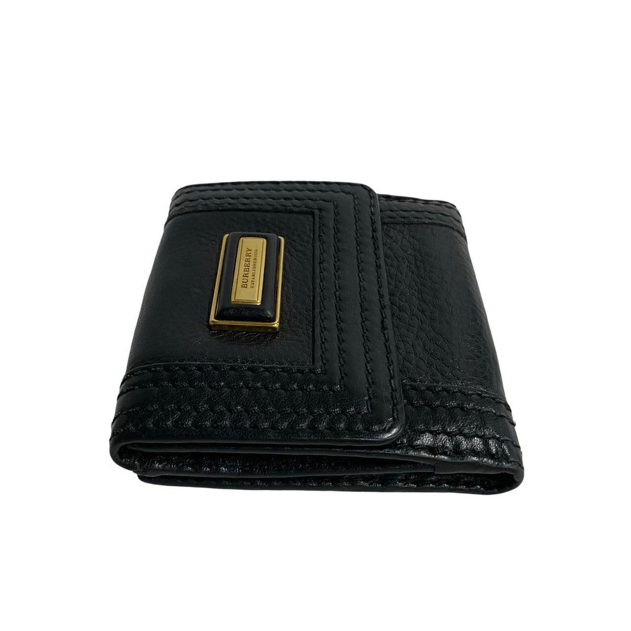 Burberry Burberry Wallets & Case Black Leather Size ONE SIZE - 5 Thumbnail