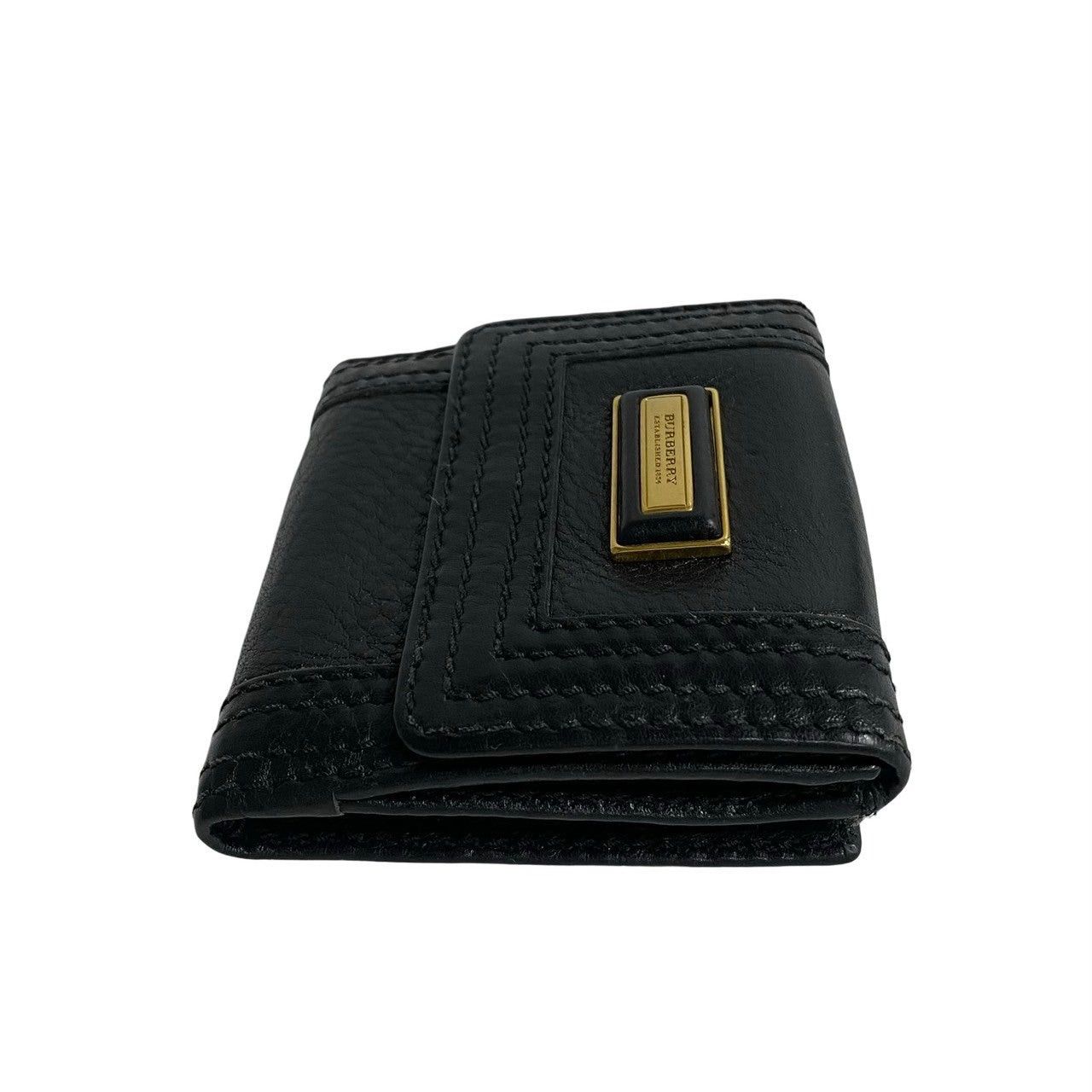Burberry Burberry Wallets & Case Black Leather Size ONE SIZE - 6 Thumbnail