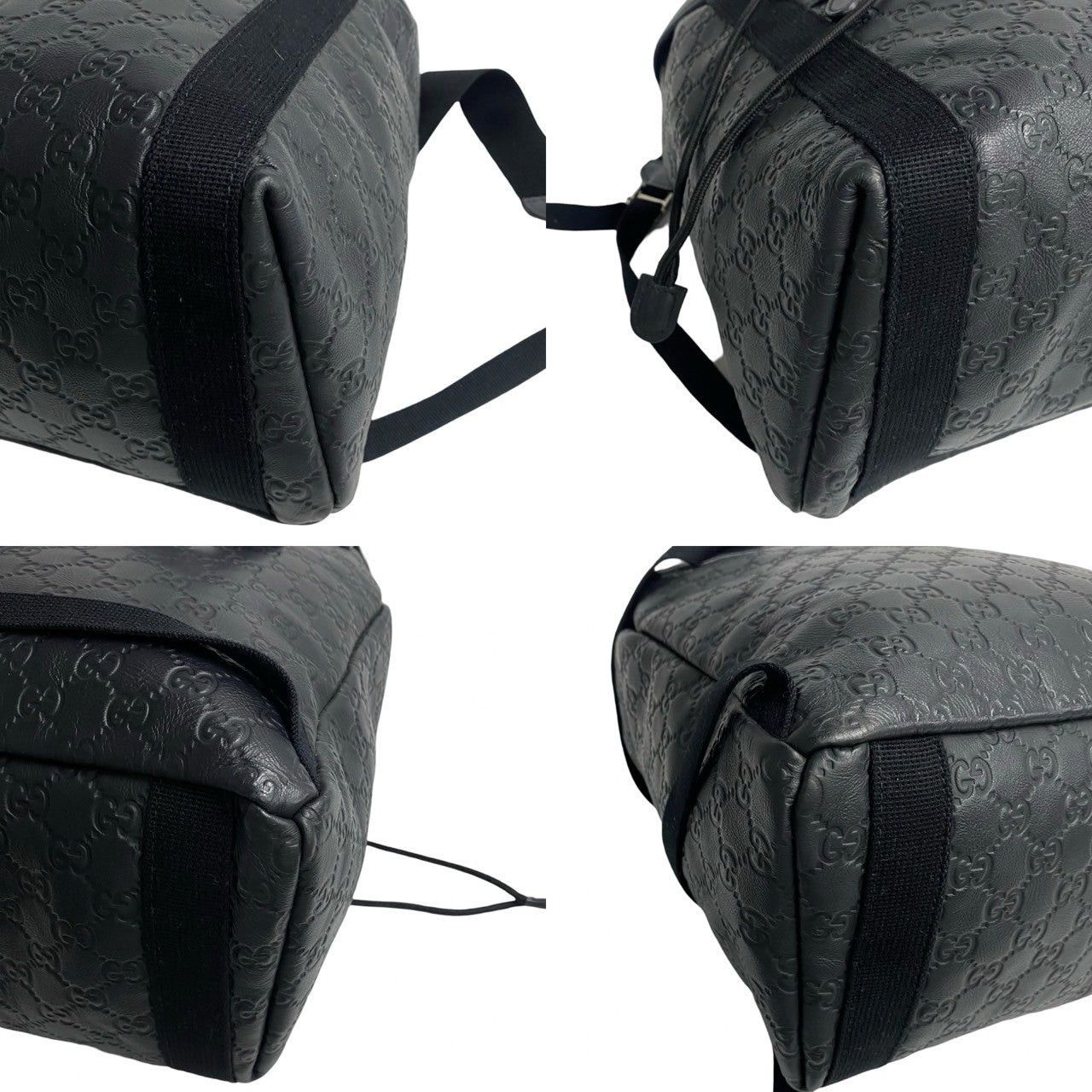 Gucci Gucci Backpack Black Leather Size ONE SIZE - 8 Thumbnail