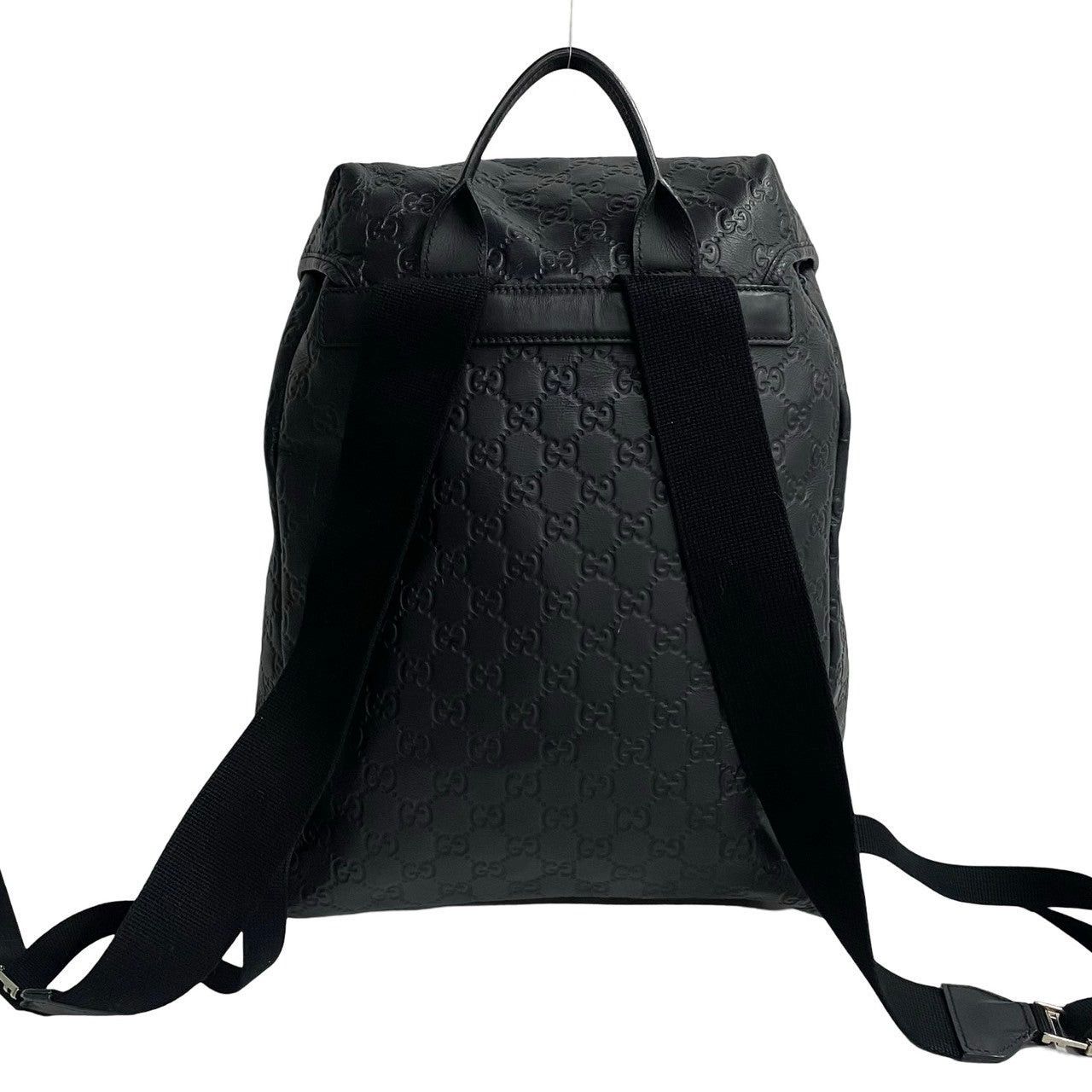 Gucci Gucci Backpack Black Leather Size ONE SIZE - 4 Thumbnail