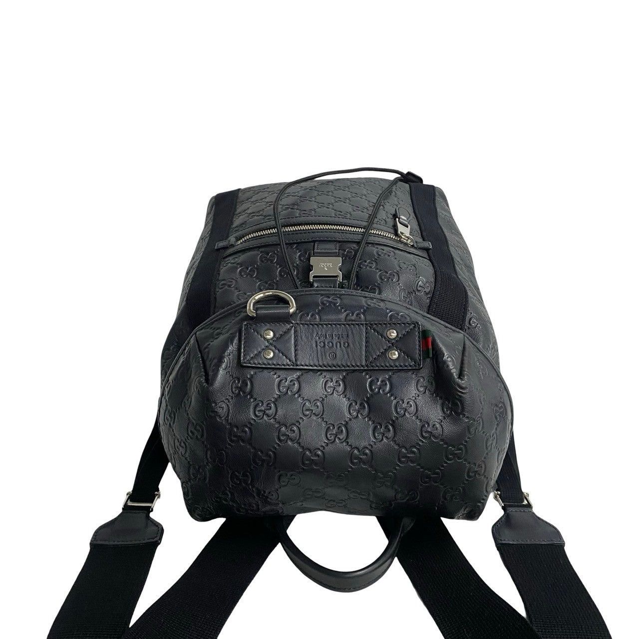 Gucci Gucci Backpack Black Leather Size ONE SIZE - 5 Thumbnail
