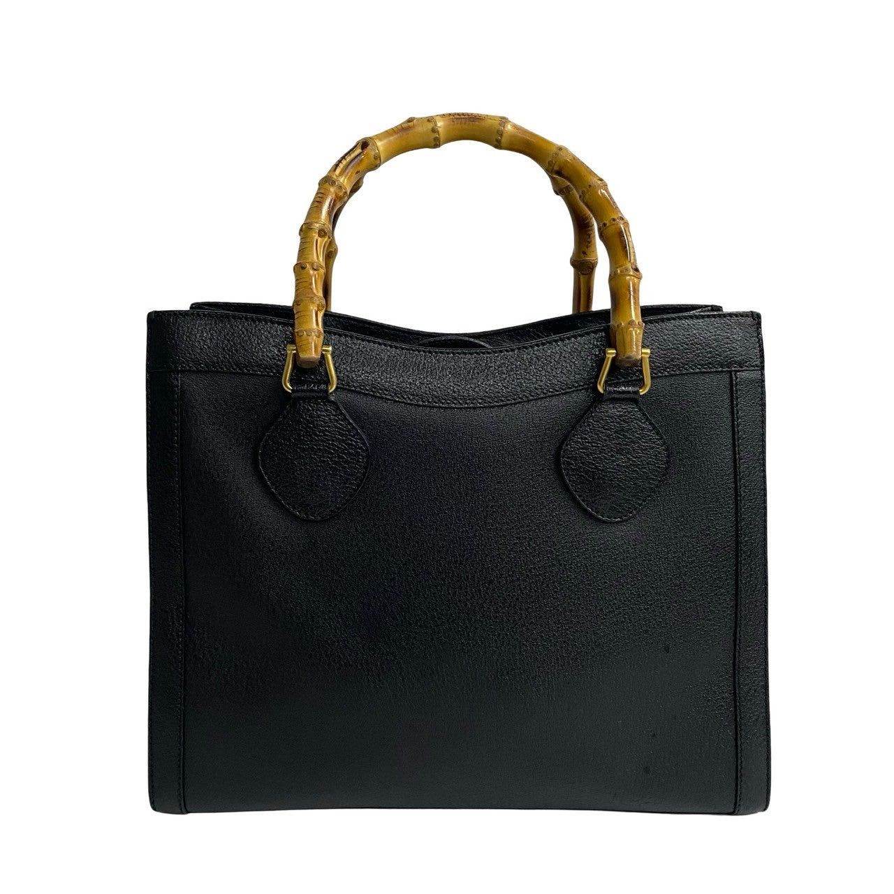 Gucci Gucci Handbag Black Leather Size ONE SIZE - 4 Thumbnail