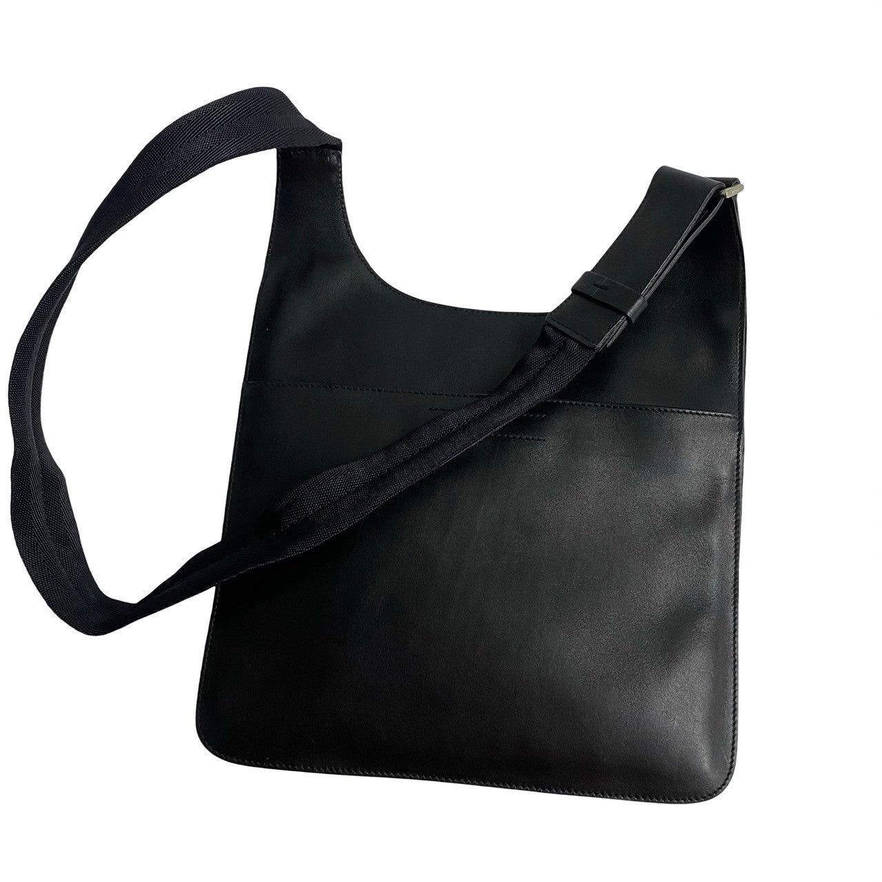 Prada Prada Shoulder Bag Black Leather Size ONE SIZE - 4 Thumbnail