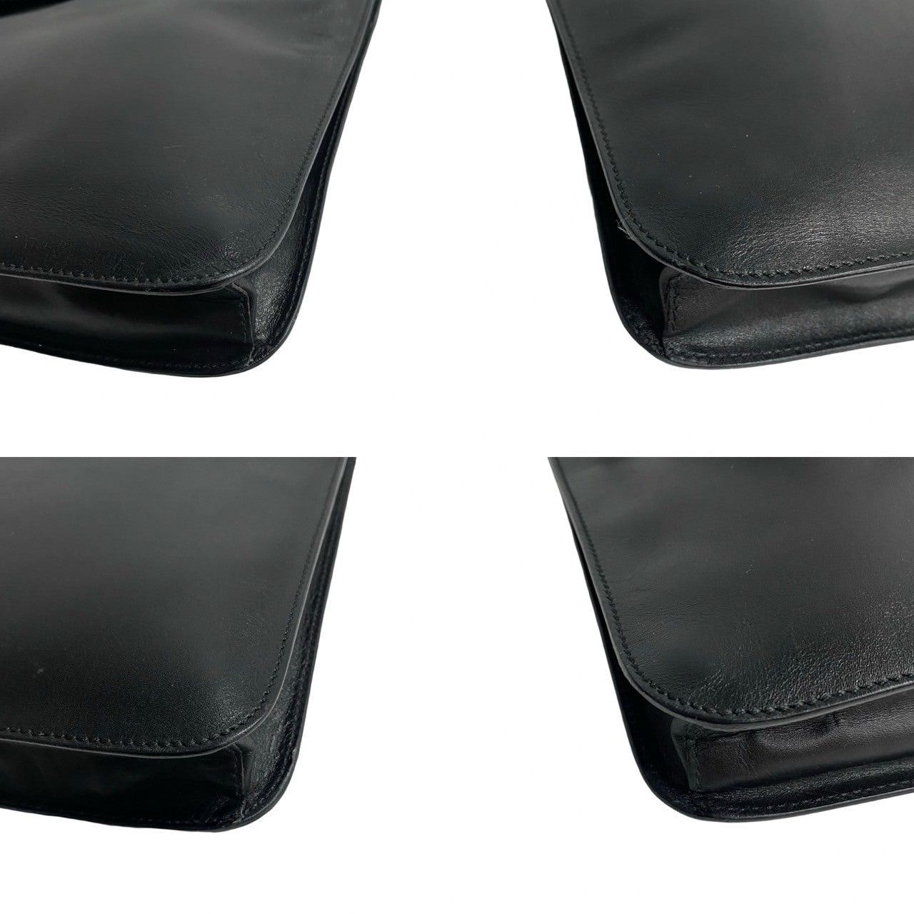 Prada Prada Shoulder Bag Black Leather Size ONE SIZE - 7 Thumbnail