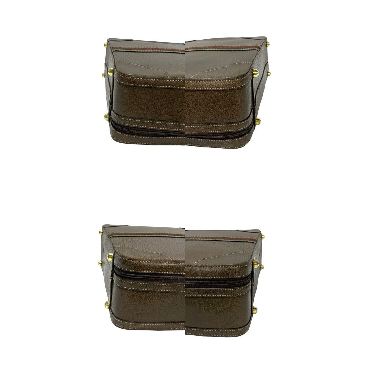 Gucci Gucci Handbag Brown Leather Size ONE SIZE - 7 Thumbnail
