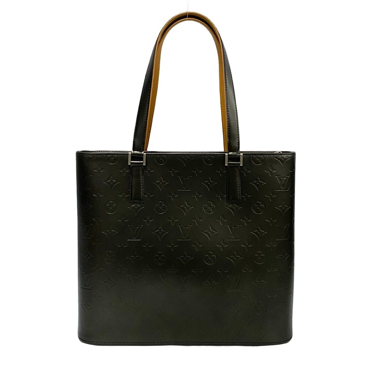 Louis Vuitton Louis Vuitton Tote Bag Black Leather Size ONE SIZE - 4 Thumbnail