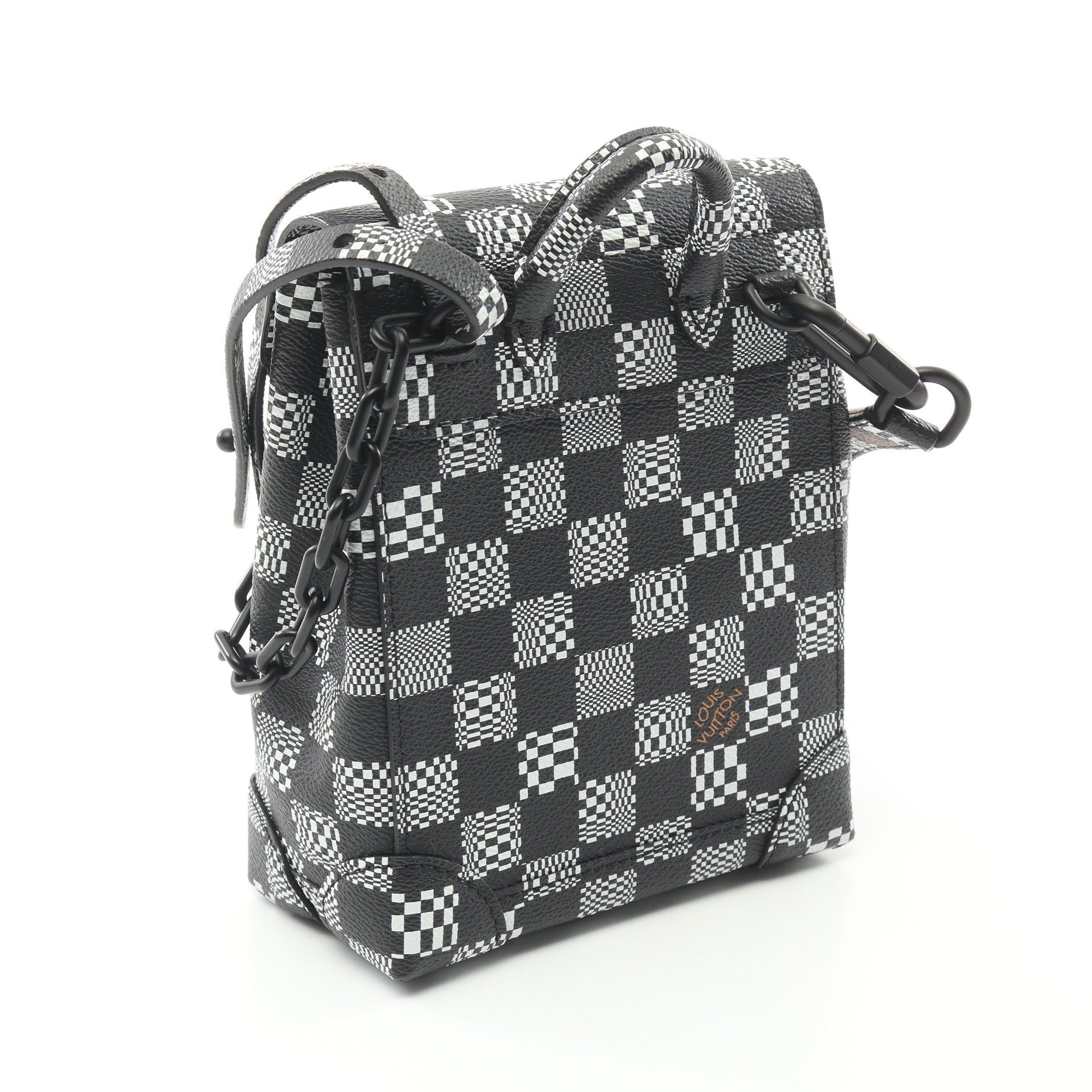 Louis Vuitton Louis Vuitton Steamer Xs Damier Distorted Shoulder Bag Black Size ONE SIZE - 2 Thumbnail