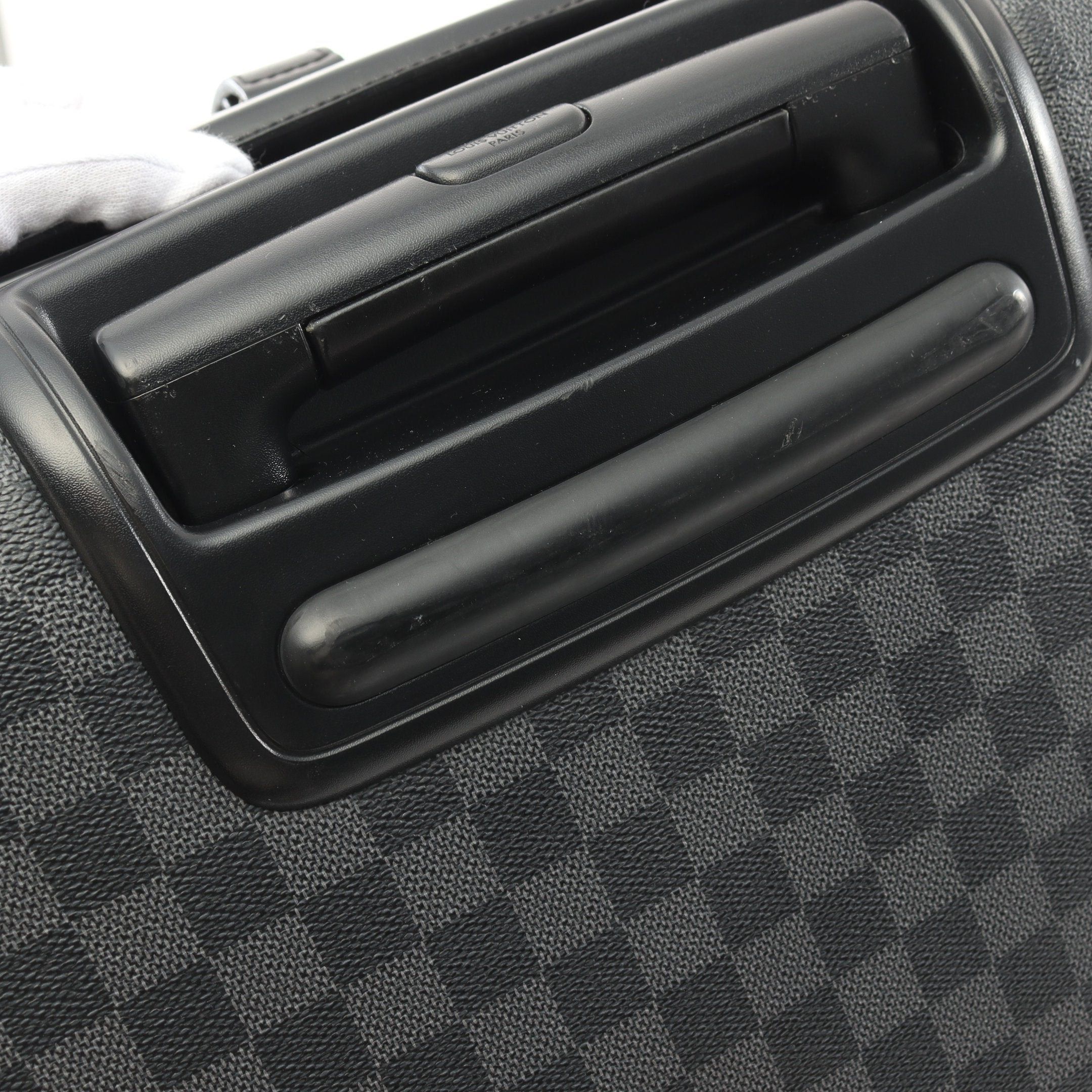 Louis Vuitton Louis Vuitton Pegas 55 Damier Graphite Carry Case Suitcase Leather Black Size ONE SIZE - 6 Thumbnail