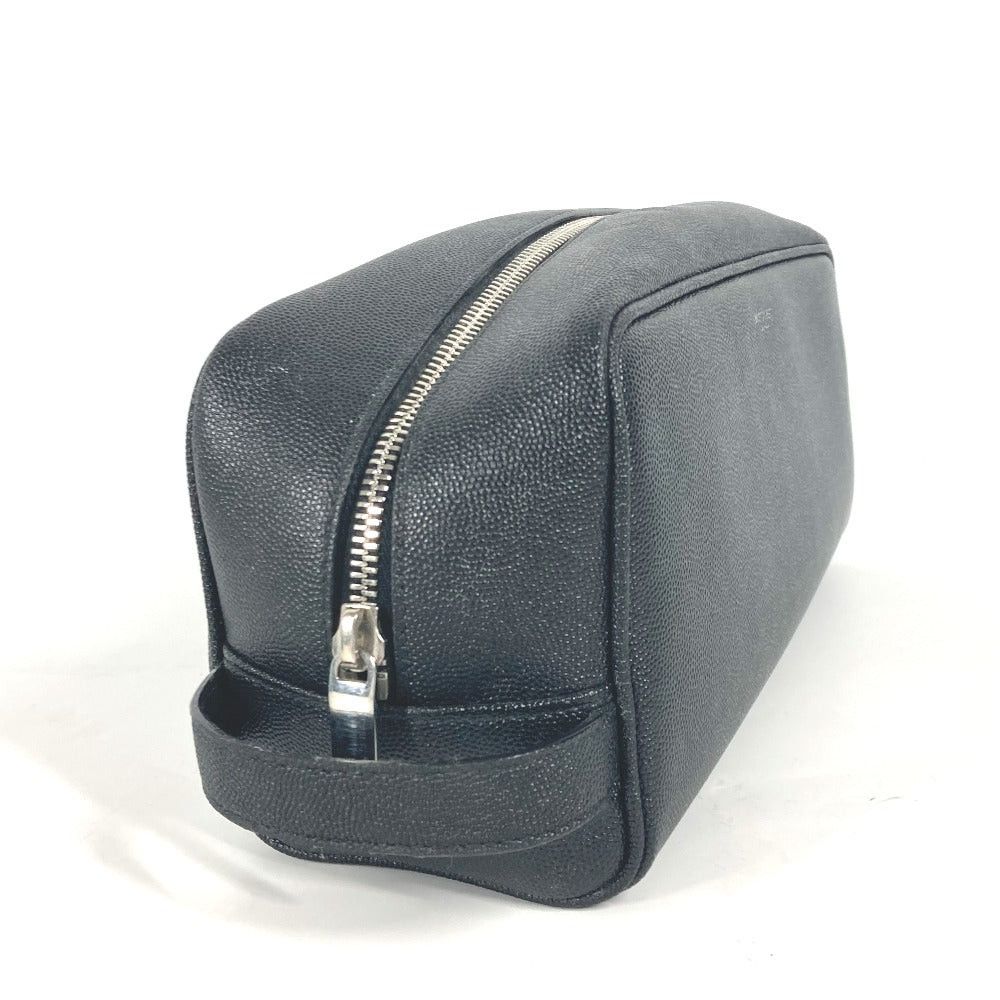 Saint Laurent Paris Saint Laurent Paris 609347 Logo Having A Handle On Grooming Case Pouch Briefcase Zippered Carrying Leather Men Size ONE SIZE - 4 Thumbnail