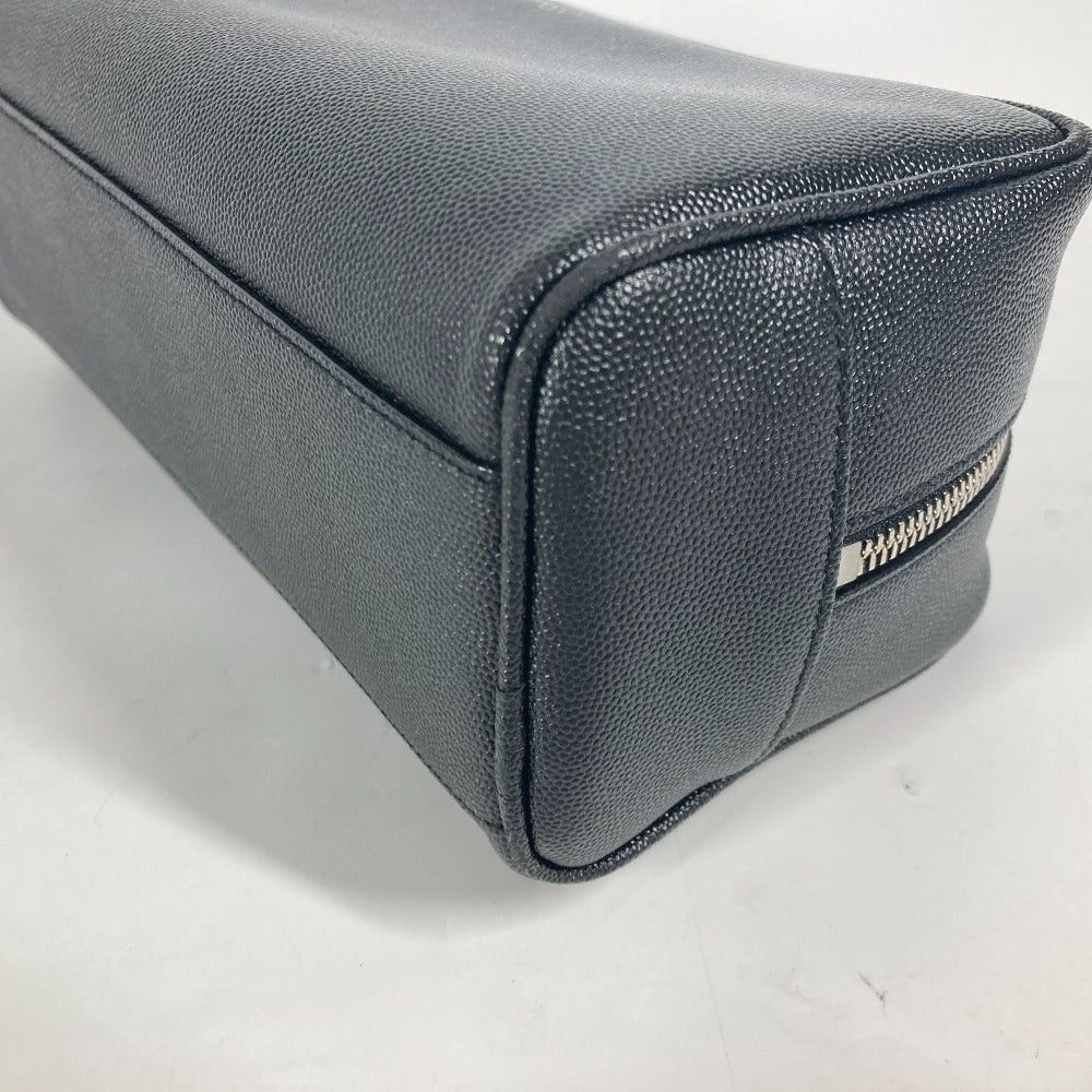 Saint Laurent Paris Saint Laurent Paris 609347 Logo Having A Handle On Grooming Case Pouch Briefcase Zippered Carrying Leather Men Size ONE SIZE - 8 Thumbnail