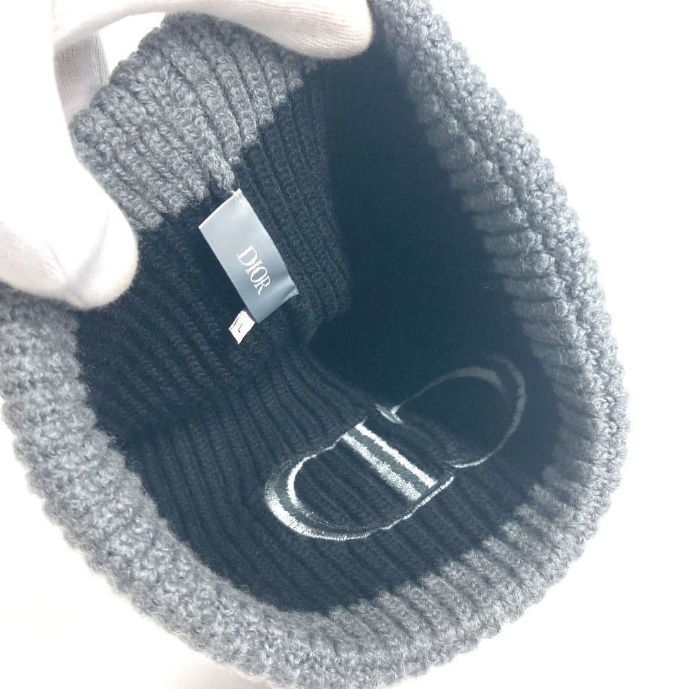 Dior Dior Beanie Chapeau Knitted Hat Knit Cap Cd Logo Wool Men Size ONE SIZE - 7 Thumbnail