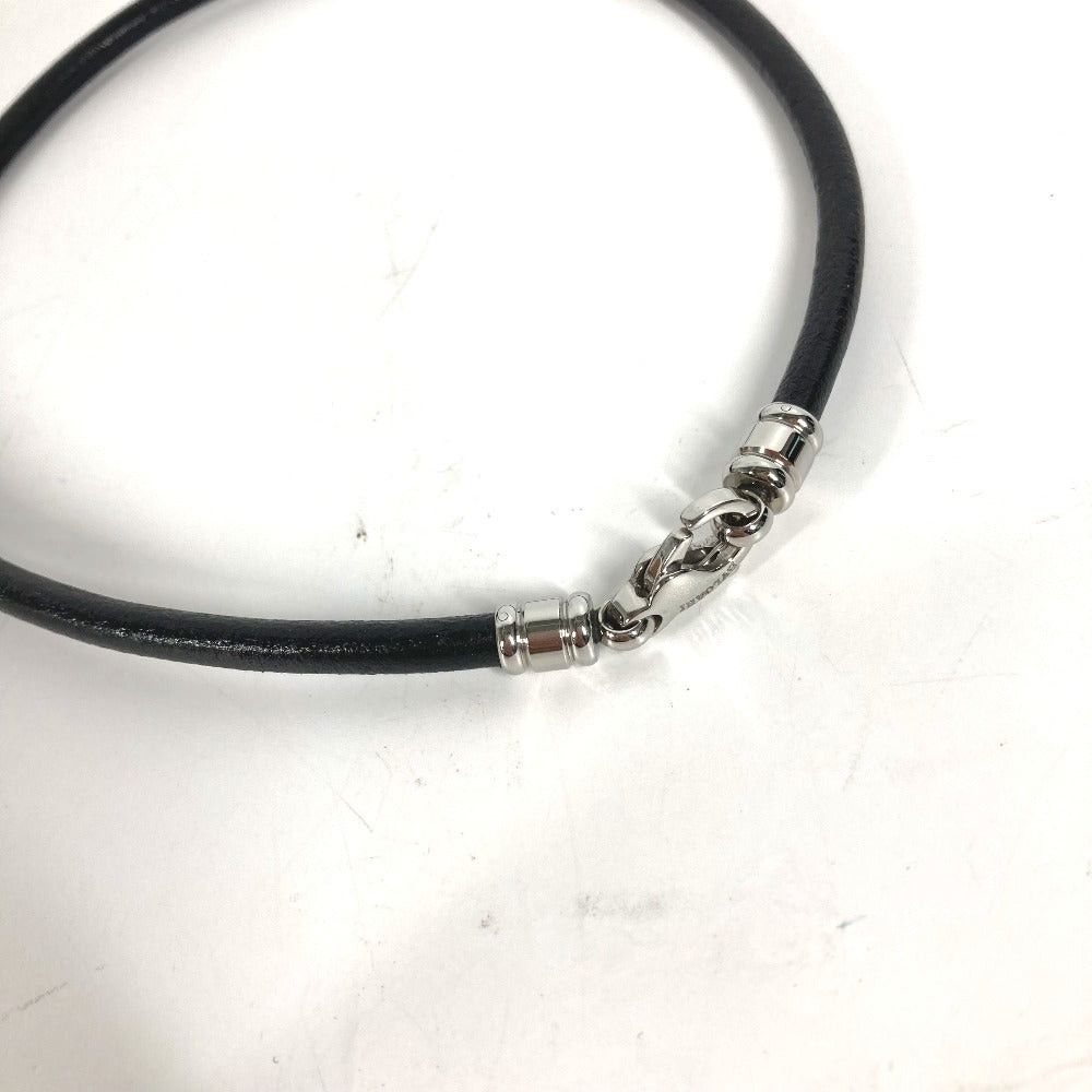 Bvlgari Bvlgari Logo Necklace Accessories Choker Leather Men Size ONE SIZE - 7 Thumbnail