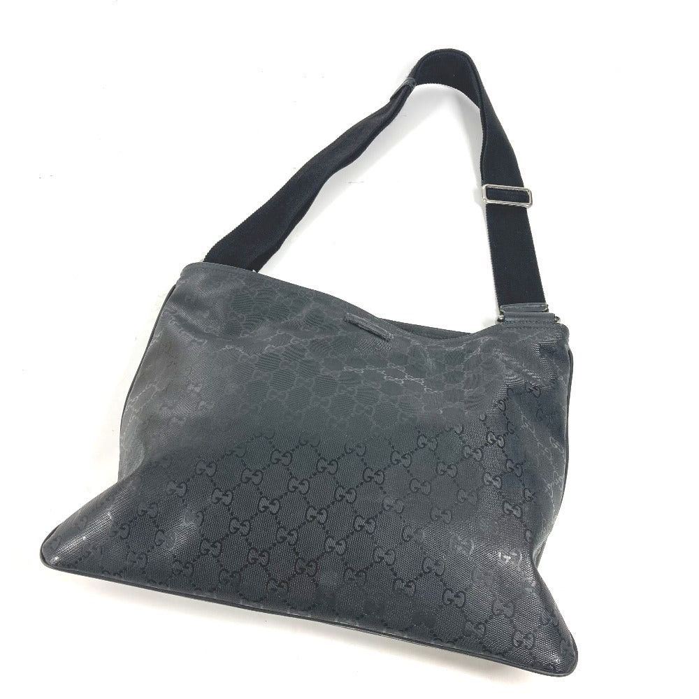 Gucci Gucci 201446 Gg Implime Diagonal Hanging (E.G. Of A Rocket) Briefcase Shoulder Bag Imprime Men Black Size ONE SIZE - 7 Thumbnail