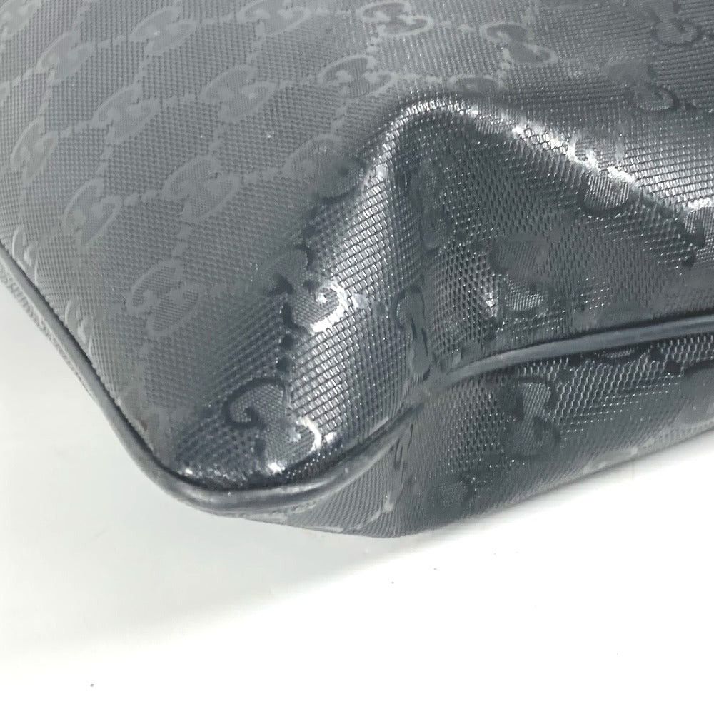Gucci Gucci 201446 Gg Implime Diagonal Hanging (E.G. Of A Rocket) Briefcase Shoulder Bag Imprime Men Black Size ONE SIZE - 4 Thumbnail