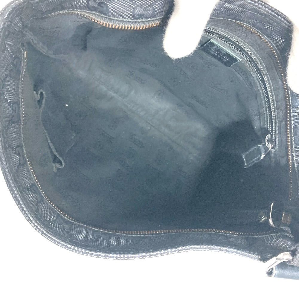 Gucci Gucci 201446 Gg Implime Diagonal Hanging (E.G. Of A Rocket) Briefcase Shoulder Bag Imprime Men Black Size ONE SIZE - 8 Thumbnail