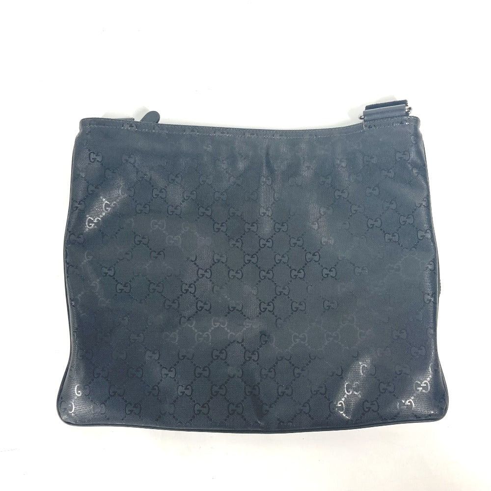 Gucci Gucci 201446 Gg Implime Diagonal Hanging (E.G. Of A Rocket) Briefcase Shoulder Bag Imprime Men Black Size ONE SIZE - 2 Thumbnail