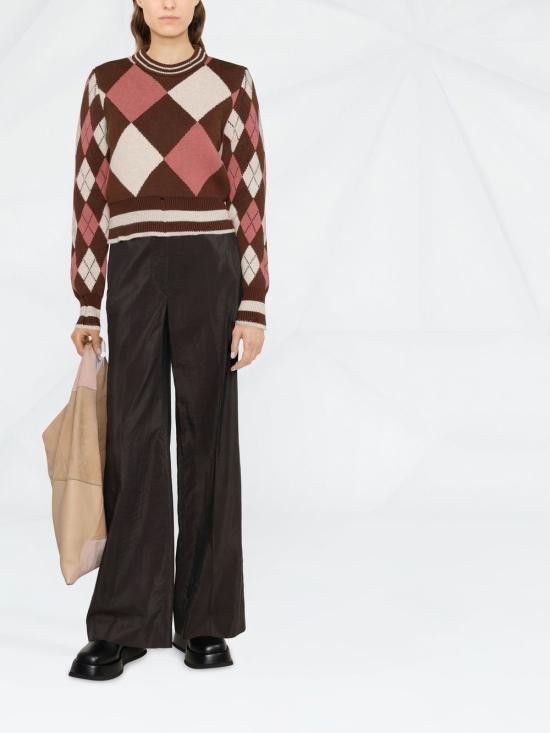 Golden Goose GOLDEN GOOSE Women Sweater GWP01165 P00084481841 Brown Size S / US 4 / IT 40 - 4 Thumbnail