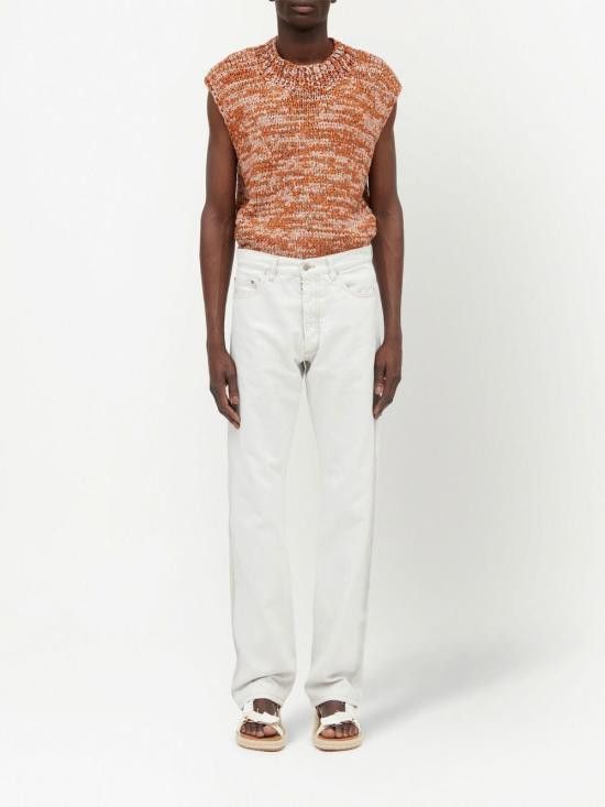 Maison Margiela MAISON MARGIELA Men Denim Pants S50LA0216 S30857961 White Size US 31 - 4 Thumbnail