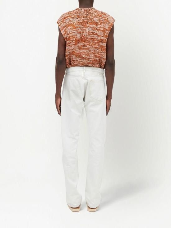 Maison Margiela MAISON MARGIELA Men Denim Pants S50LA0216 S30857961 White Size US 31 - 2 Thumbnail