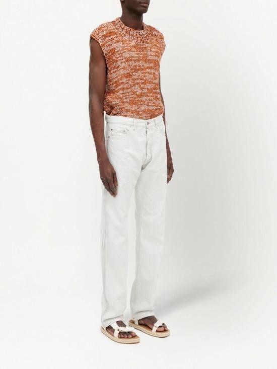 Maison Margiela MAISON MARGIELA Men Denim Pants S50LA0216 S30857961 White Size US 31 - 3 Thumbnail